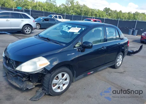 2008 Nissan Versa 1.8Sl from USA, damaged, VIN 3N1BC11E08L395752